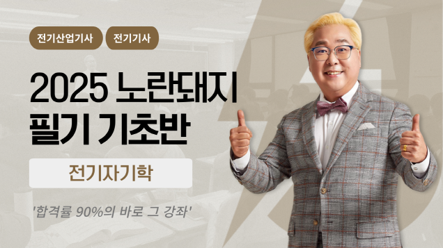 2025 노란돼지 전기(산업)기사 필기 기초반 <전기자기학>